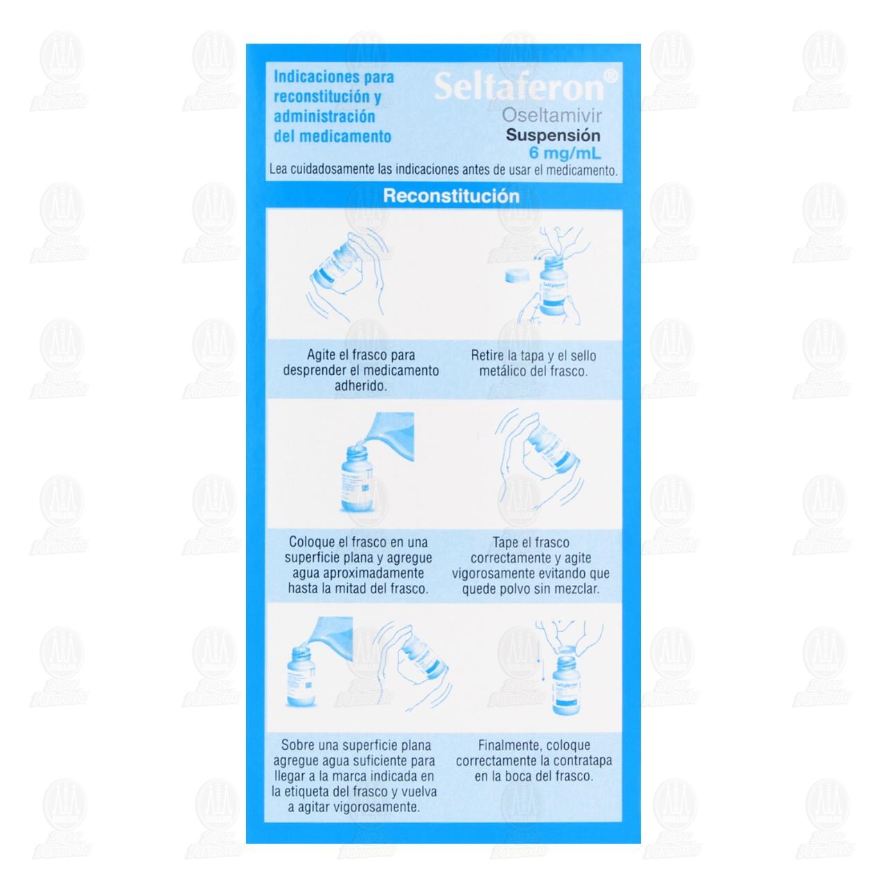 Seltaferon 6mg/ml Suspensi&oacute;n Infantil, 125 ml. image number 2