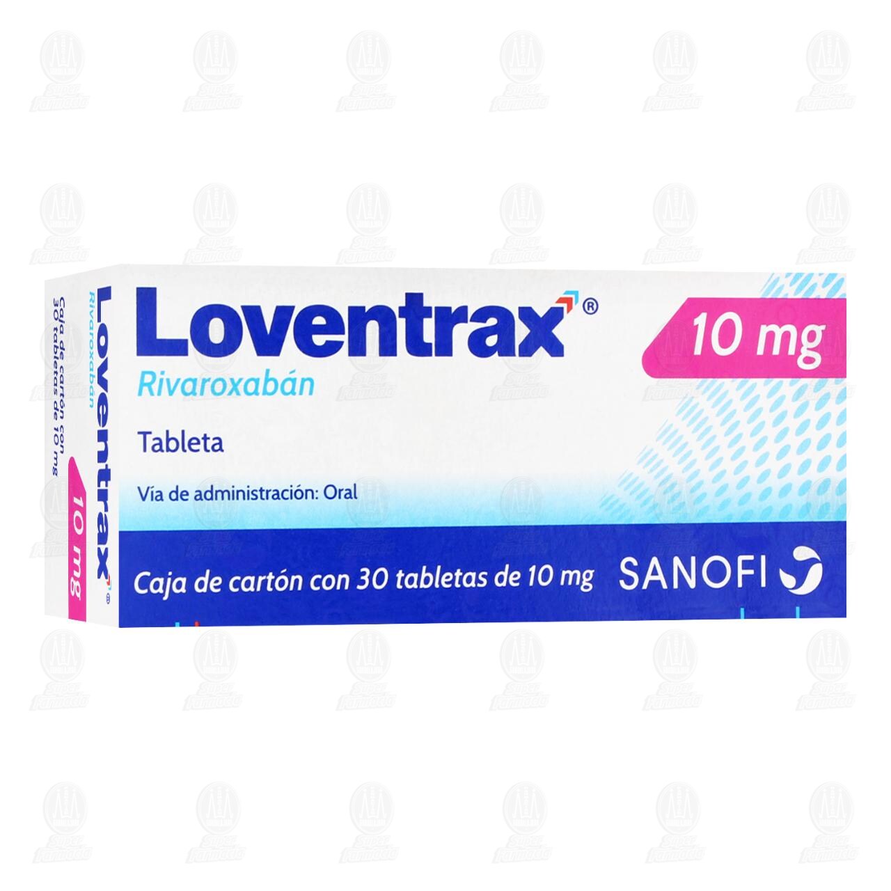Loventrax 10 mg, 30 Tabletas. image number 0