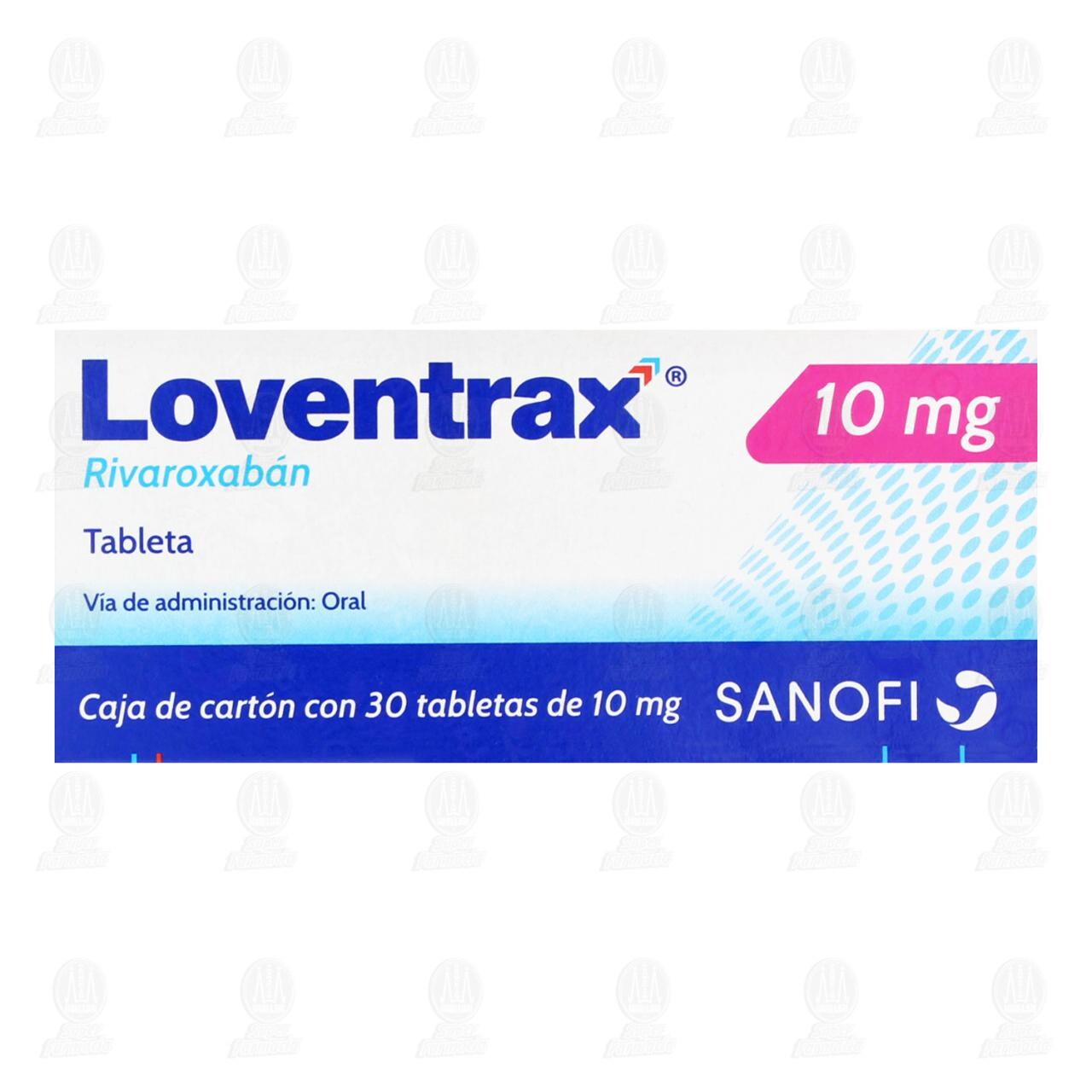 Loventrax 10 mg, 30 Tabletas. image number 1