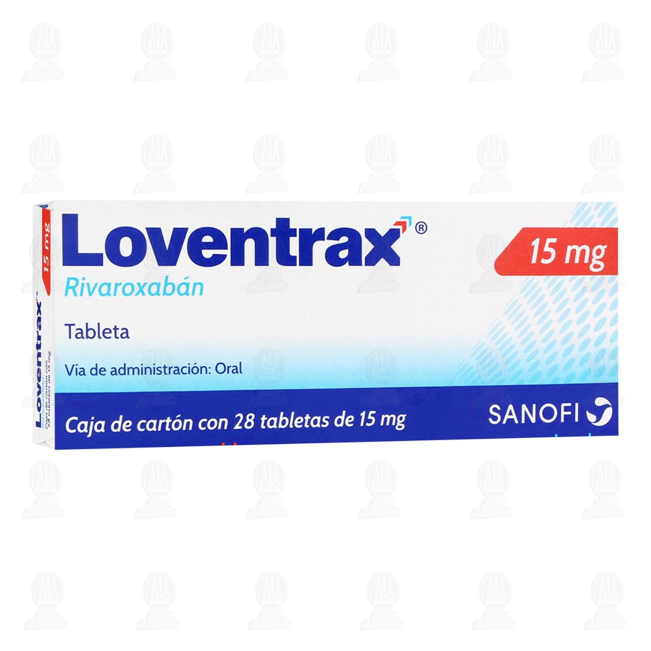Loventrax 15 mg, 28 Tabletas. image number 0