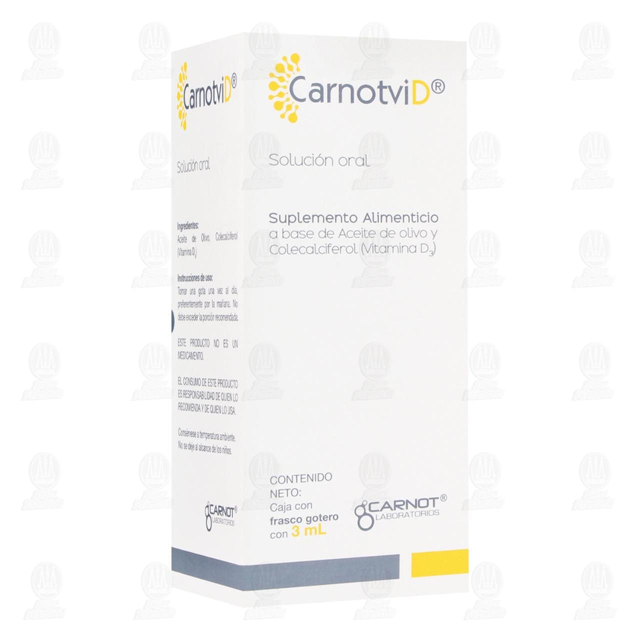 CarnotviD Soluci&oacute;n Oral, 3 ml.