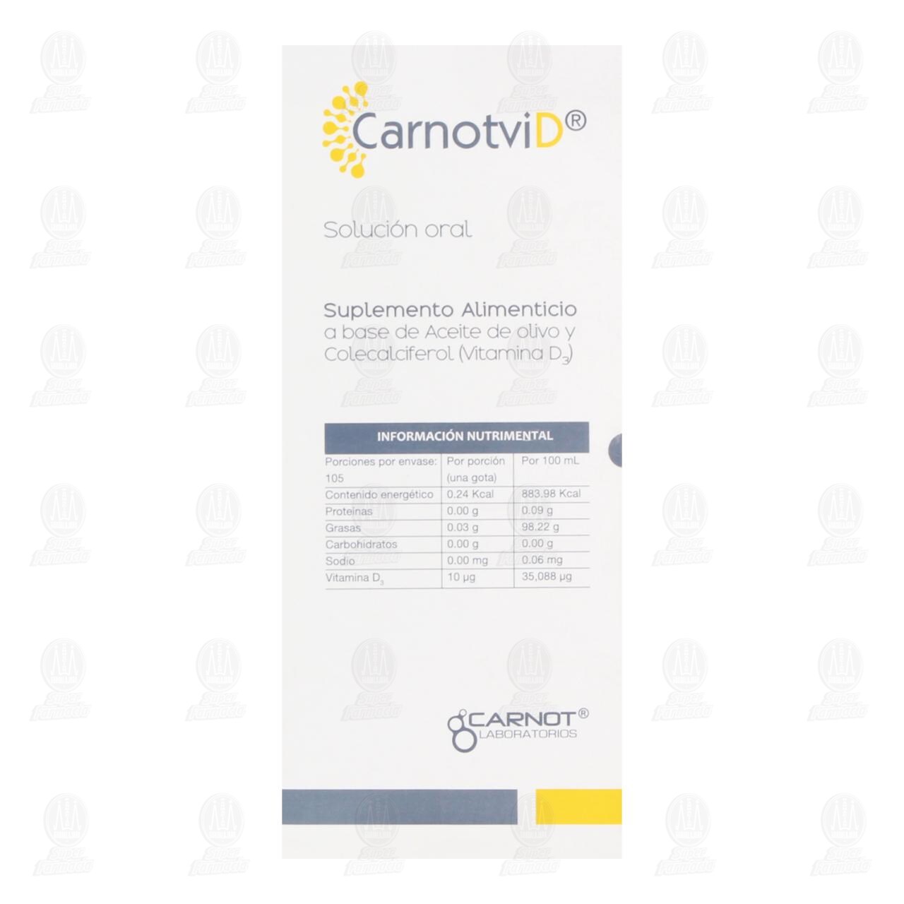 CarnotviD Soluci&oacute;n Oral, 3 ml. image number 2