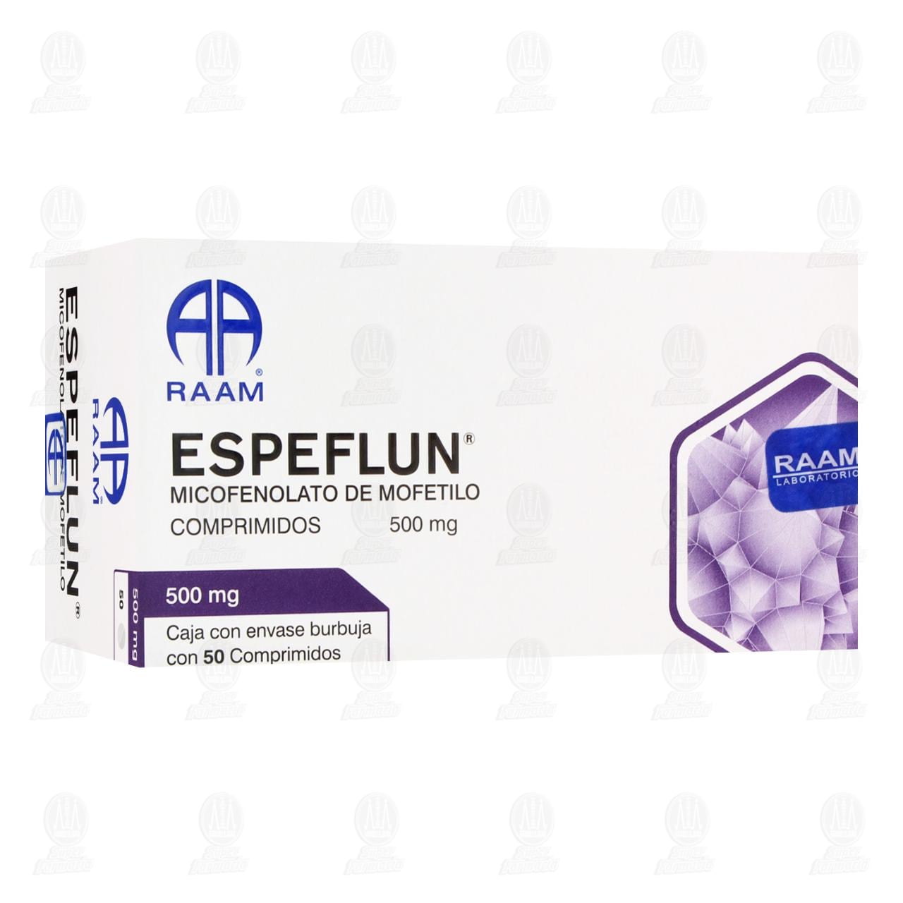 Imagen para Espeflun 500 mg, 50 Comprimidos.