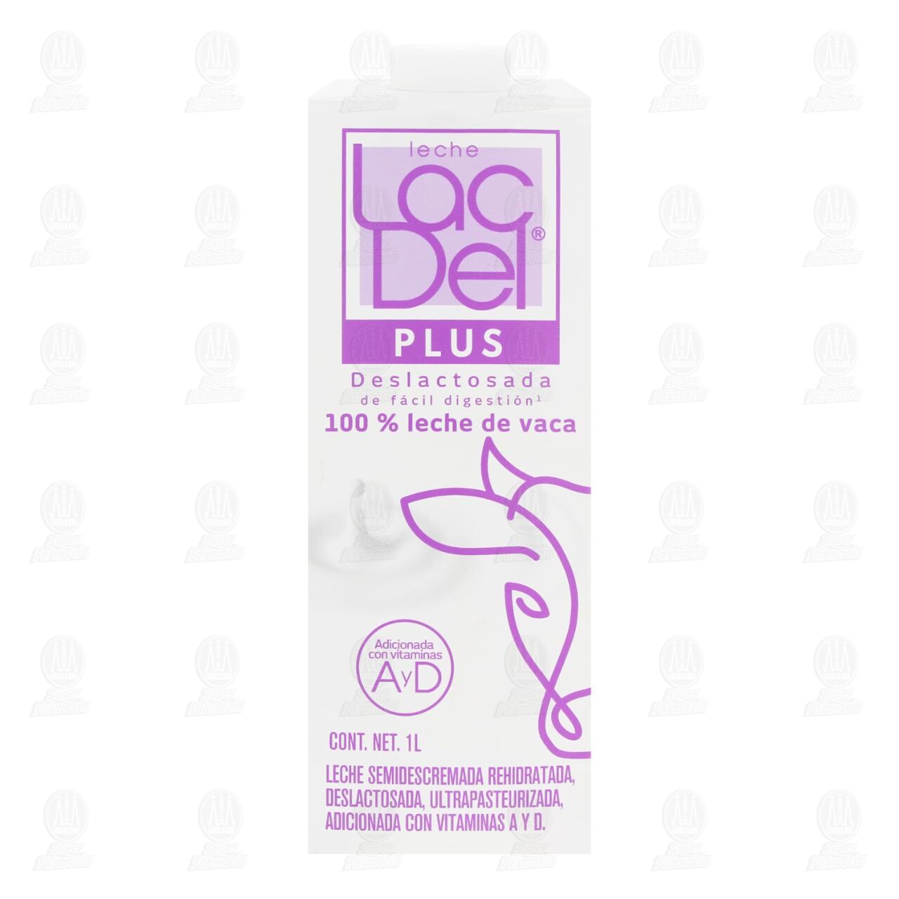 Leche LacDel Plus Deslactosada, 1 l. image number 1