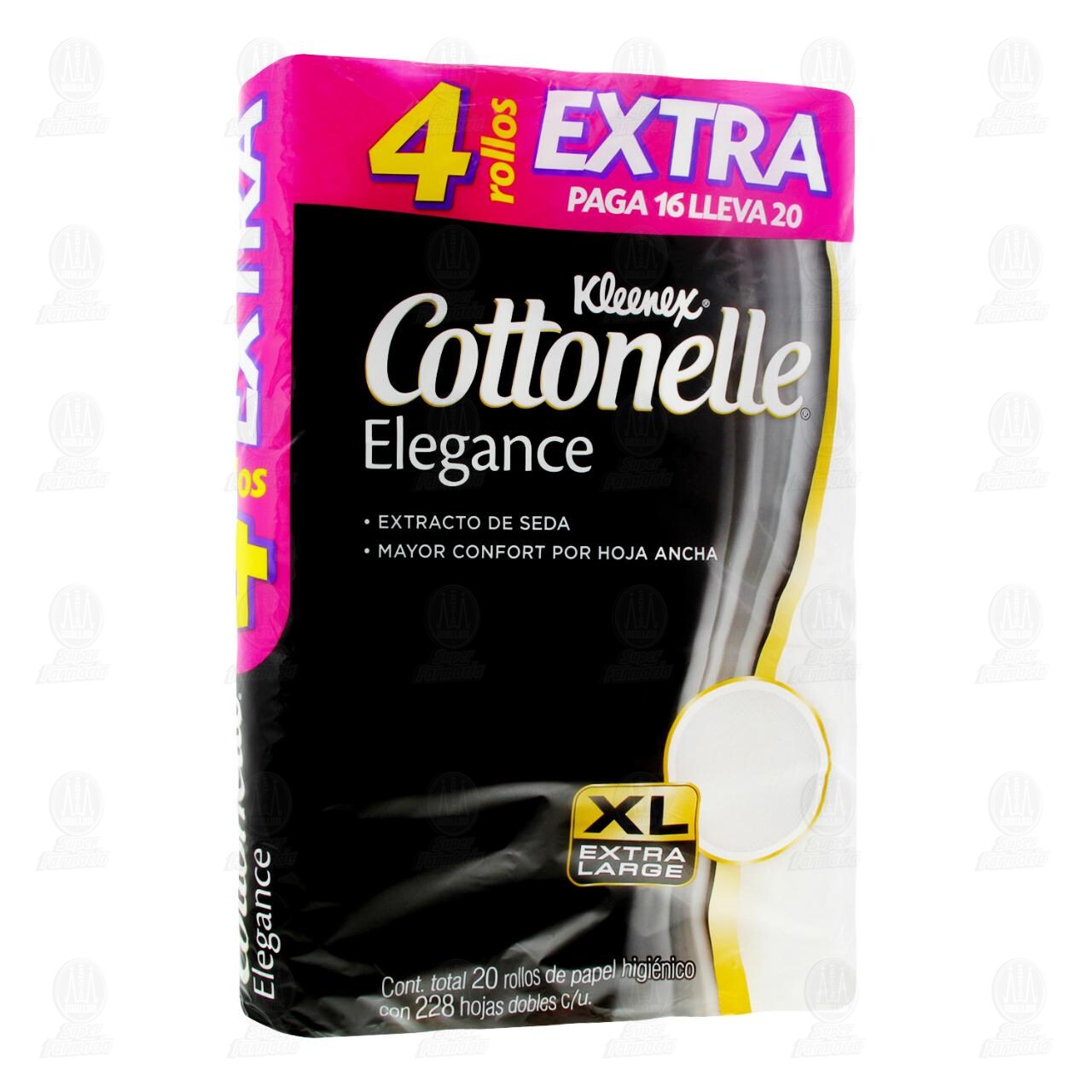 Papel Higi&eacute;nico Kleenex Cottonelle Elegance XL, 20 pzas. image number 0
