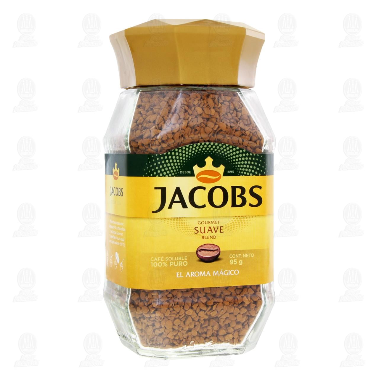 Imagen para Café Soluble Jacobs Gourmet Suave Blend, 95 gr.