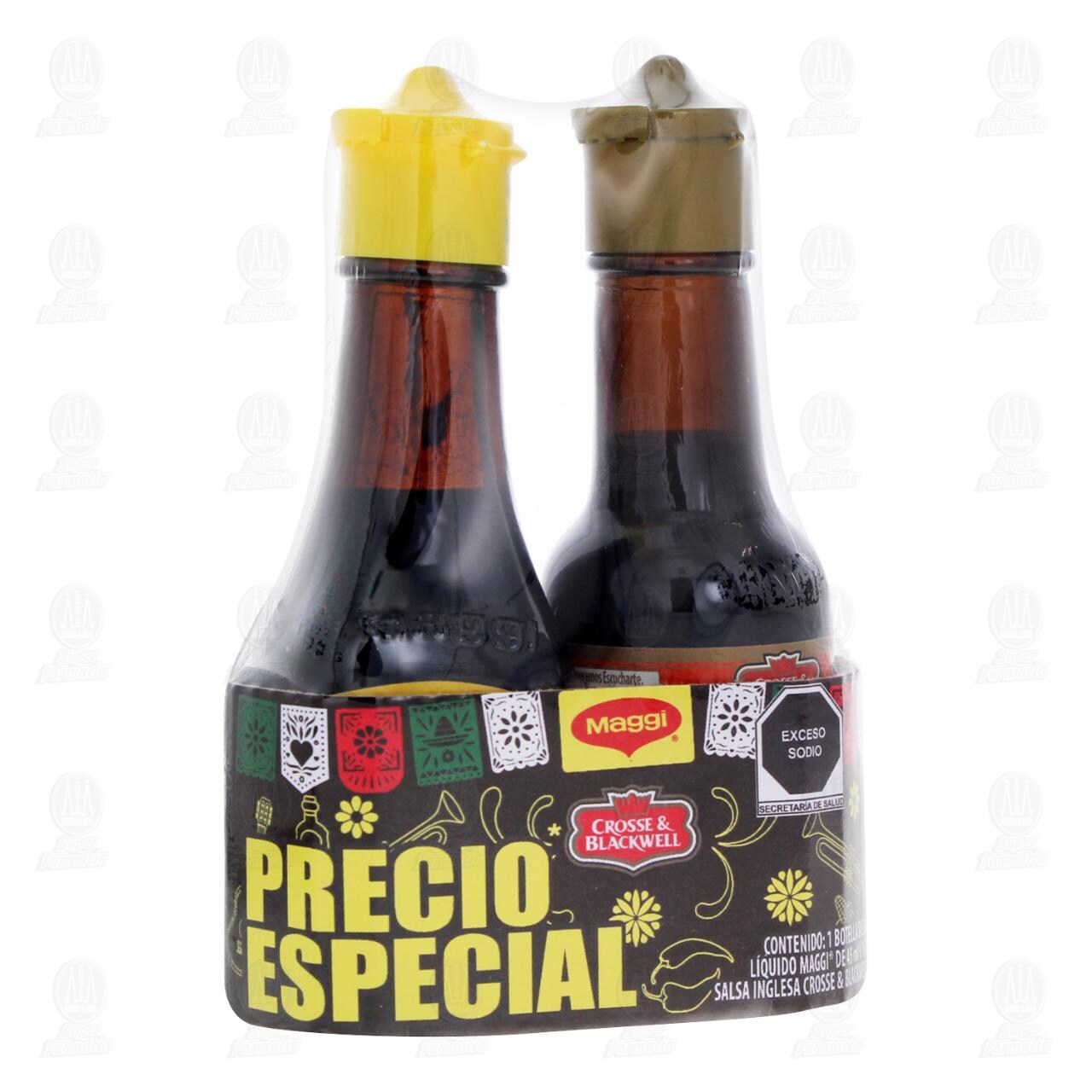 Pack Salsa Inglesa Crosse & Blackwell de 50 ml + Salsa Maggi de 45 ml, 2 pzas. image number 0