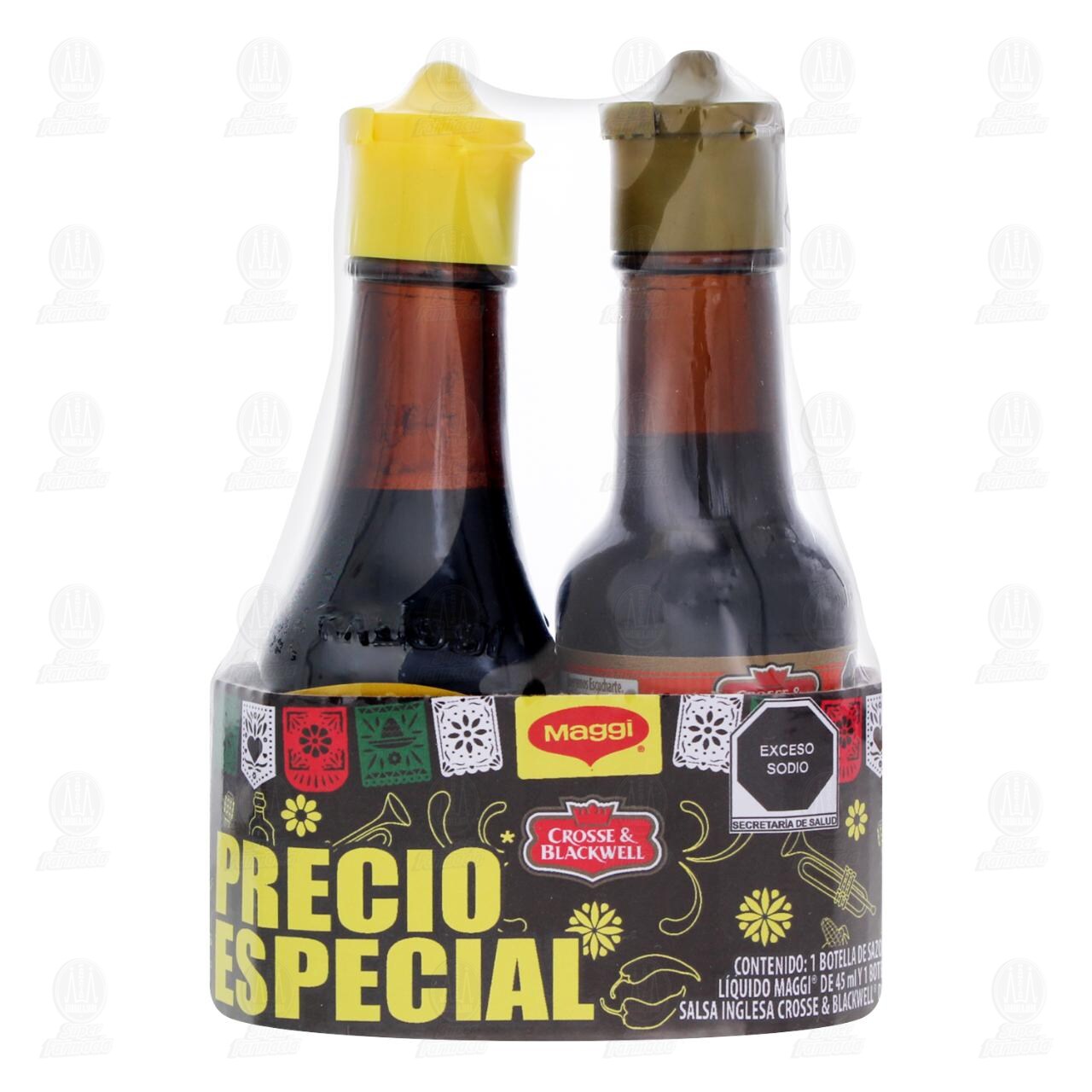 Pack Salsa Inglesa Crosse & Blackwell de 50 ml + Salsa Maggi de 45 ml, 2 pzas. image number 1