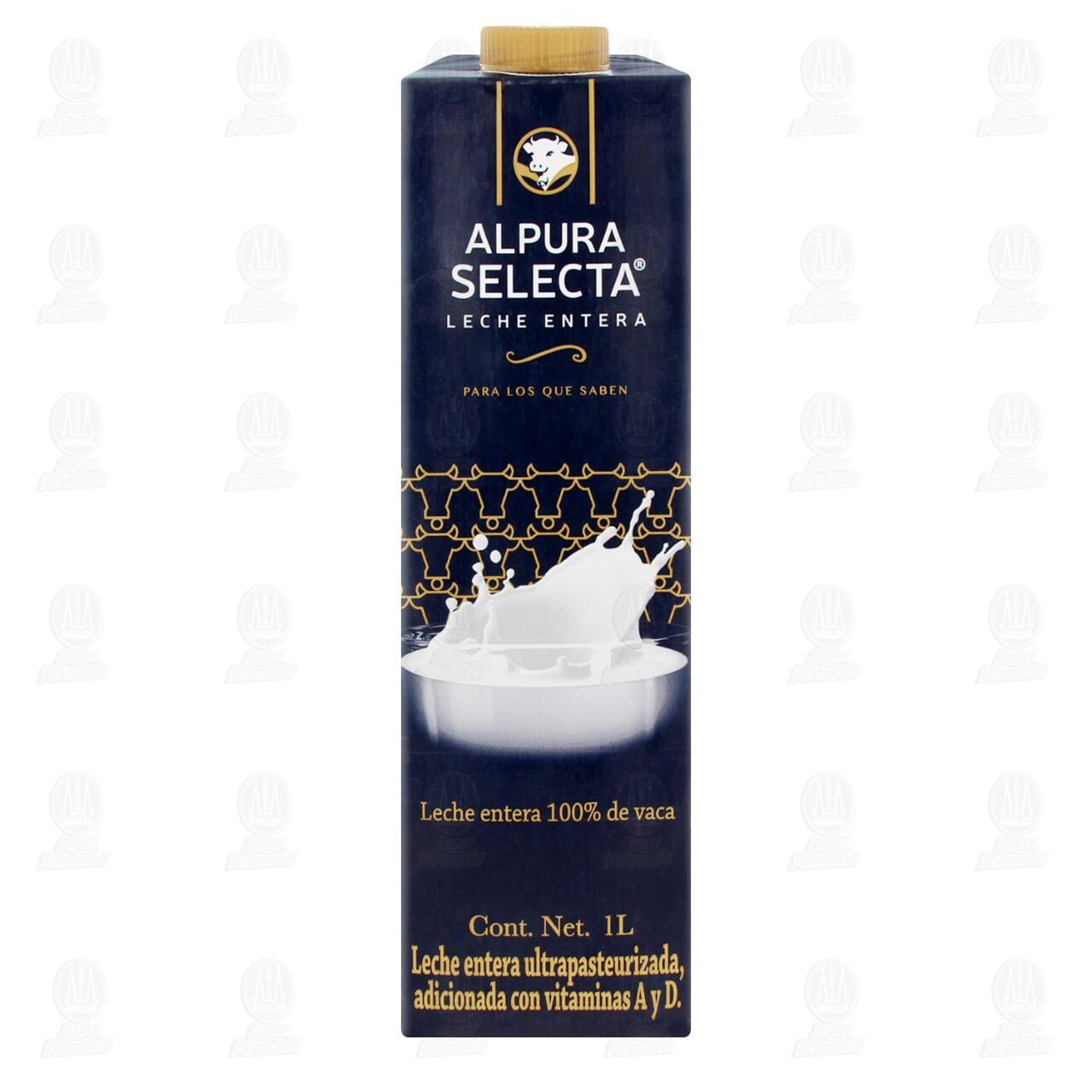 Leche Entera Alpura Selecta Ultrapasteurizada, 1 l. image number 1