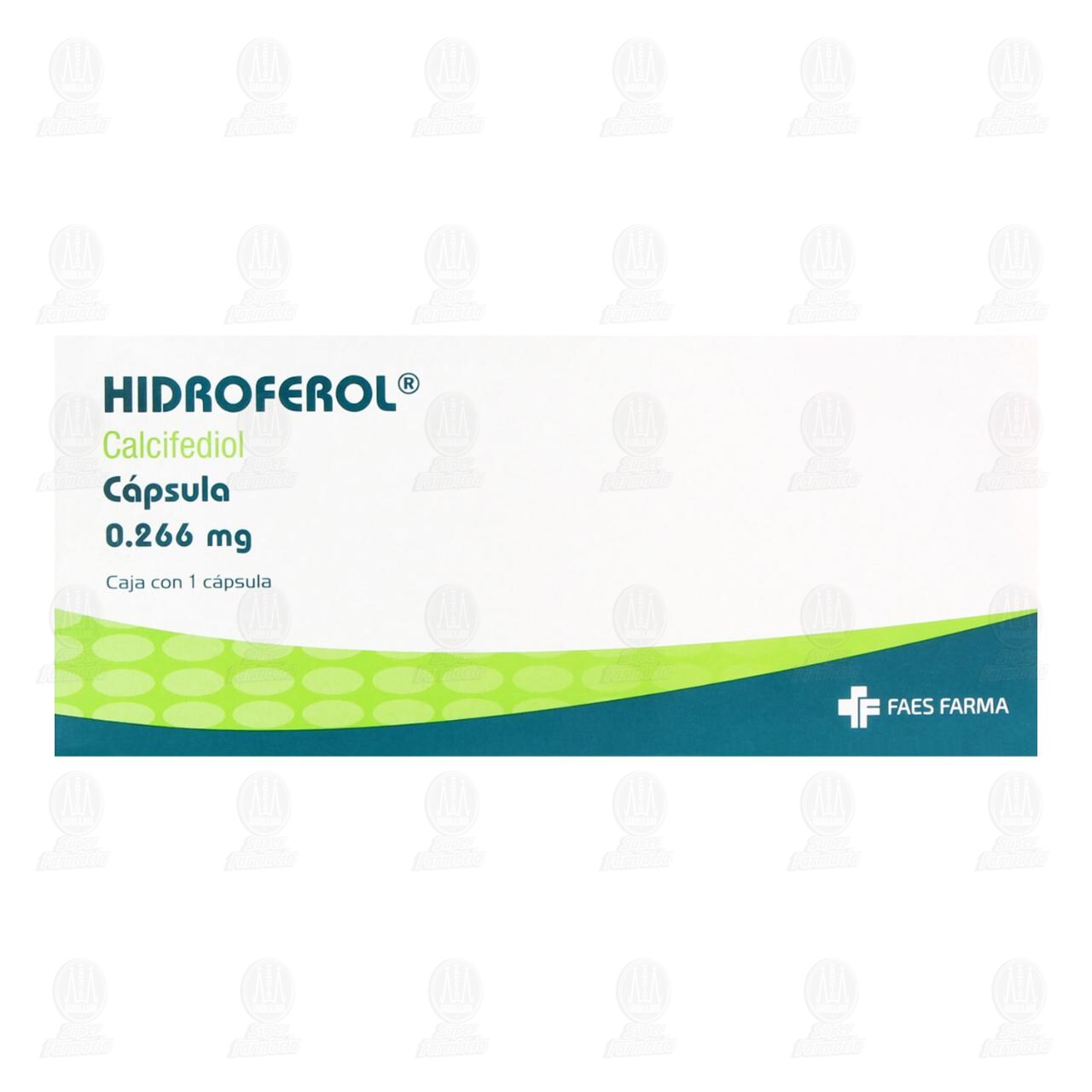 Hidroferol 0.266 mg, 1 C&aacute;psula. image number 1