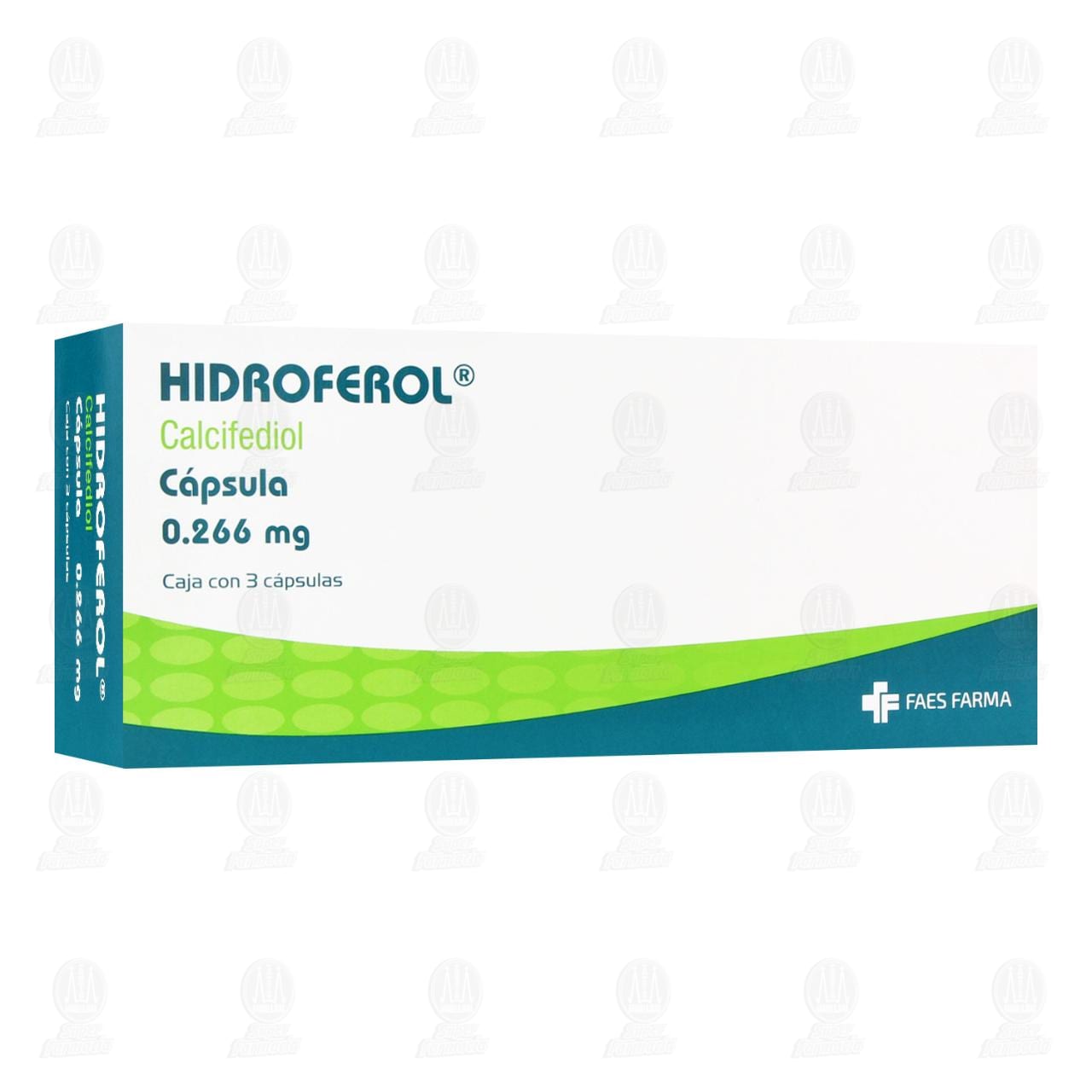 Hidroferol 0.266 mg, 3 C&aacute;psulas. image number 0