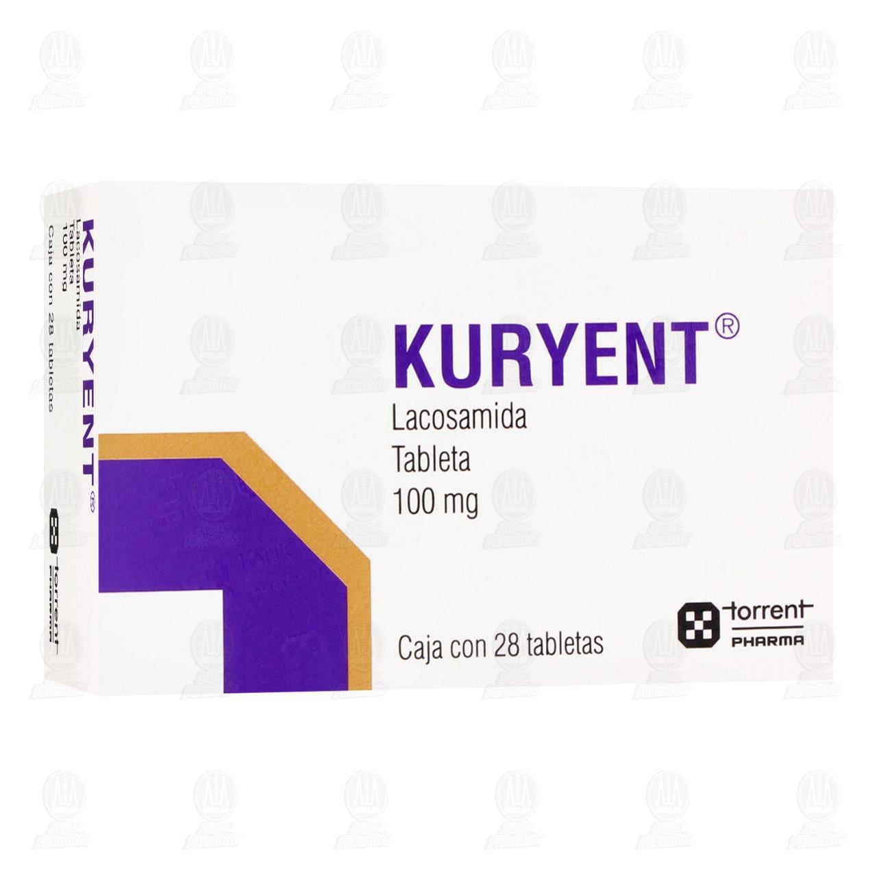 Imagen para Kuryent 100 mg, 28 Tabletas.