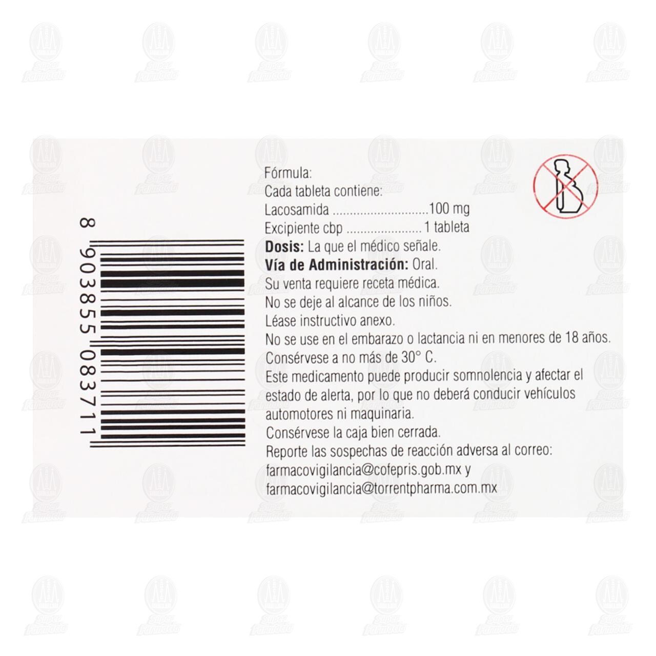 Kuryent 100 mg, 28 Tabletas. image number 2