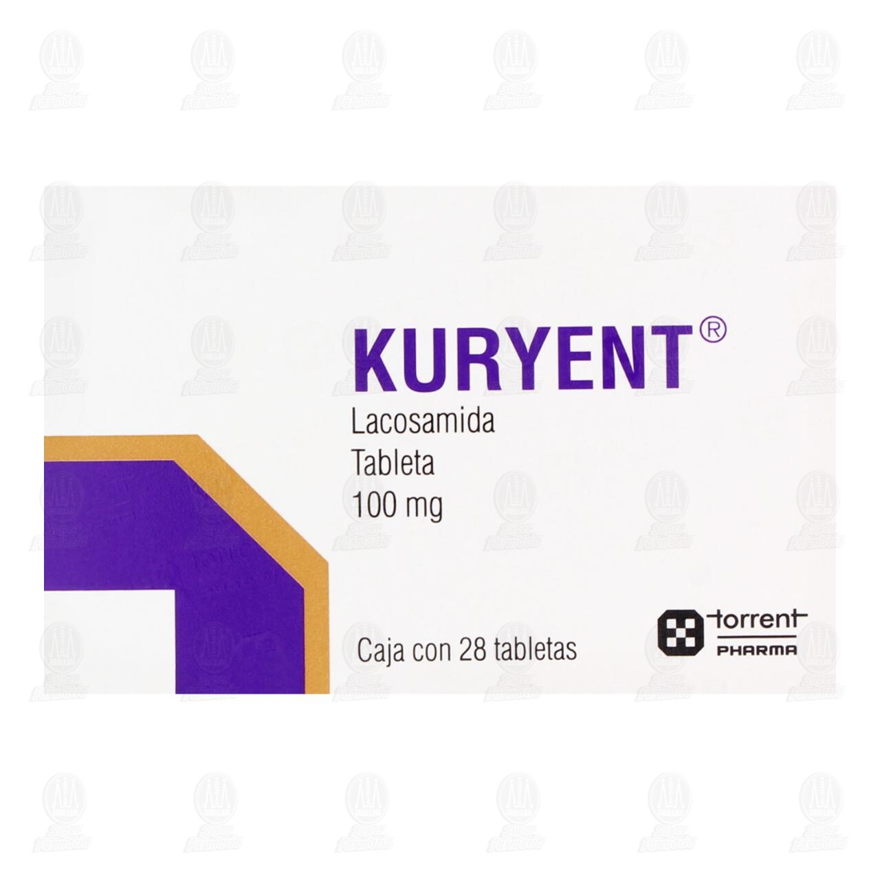 Kuryent 100 mg, 28 Tabletas. image number 1