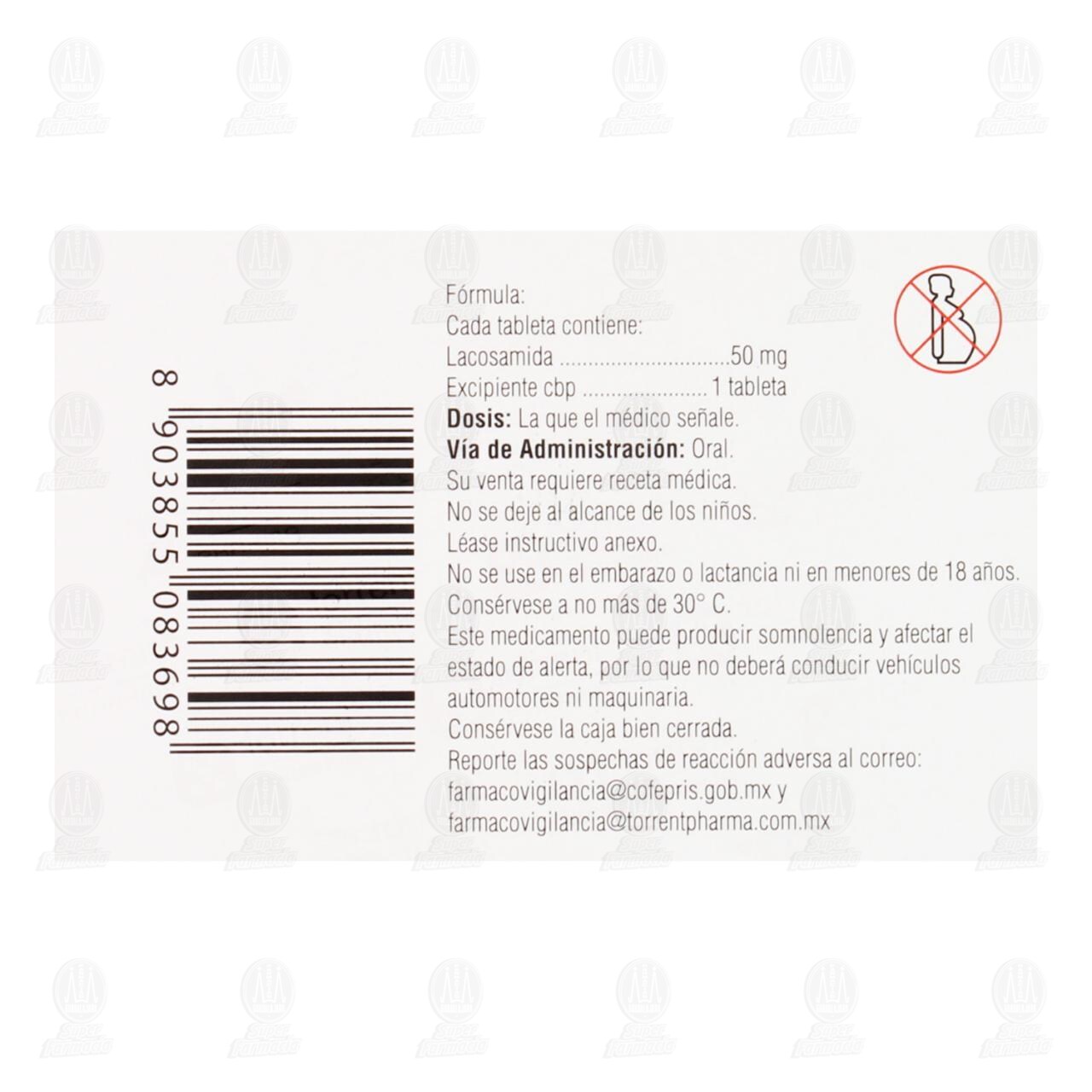 Kuryent 50 mg, 14 Tabletas. image number 2