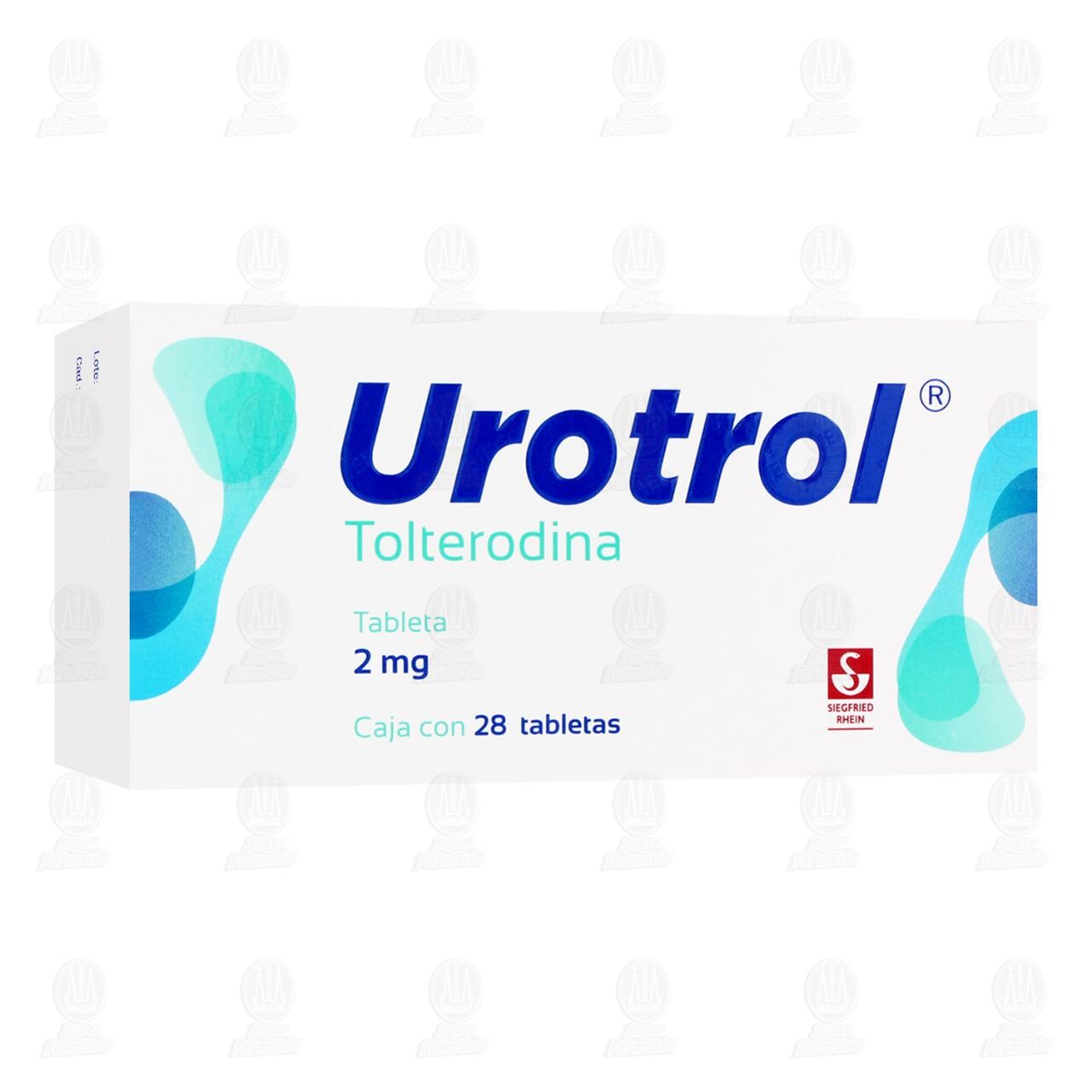 Urotrol 2 mg, 28 Tabletas.