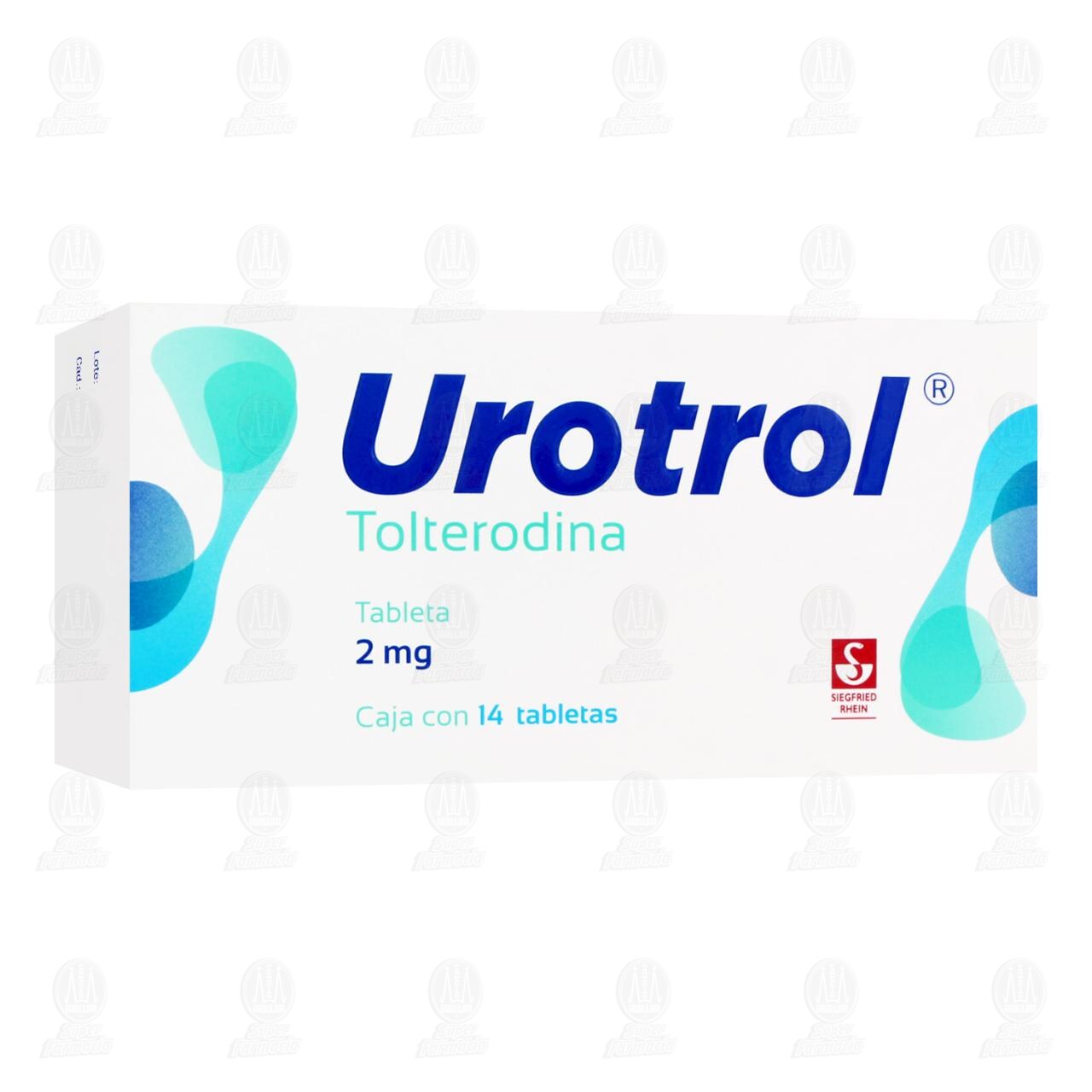Urotrol 2 mg, 14 Tabletas. image number 0