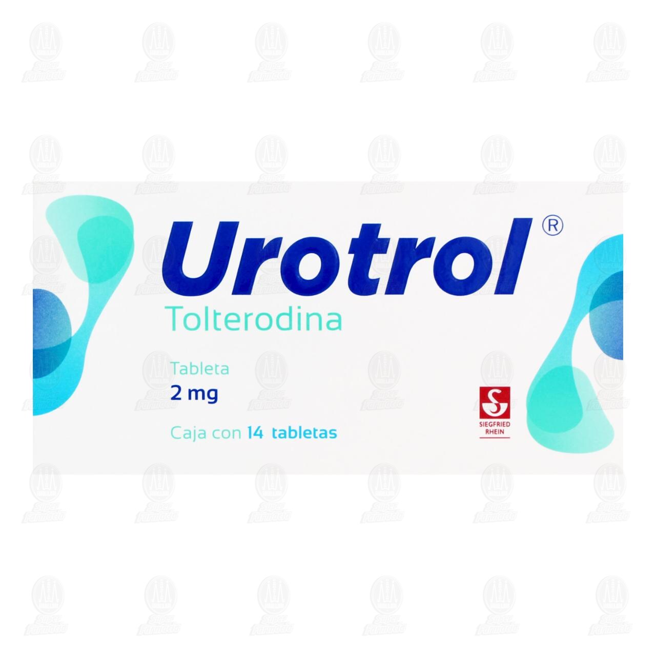 Urotrol 2 mg, 14 Tabletas. image number 1