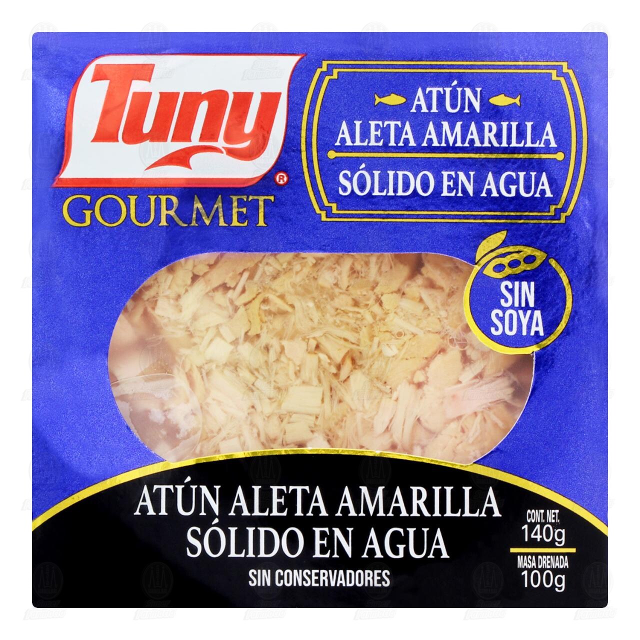 At&uacute;n Tuny Gourmet S&oacute;lido en Agua, 140 gr. image number 1