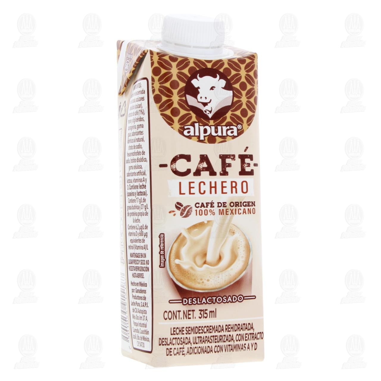 Imagen para Leche Alpura Café Lechero Deslactosado, 315 ml.
