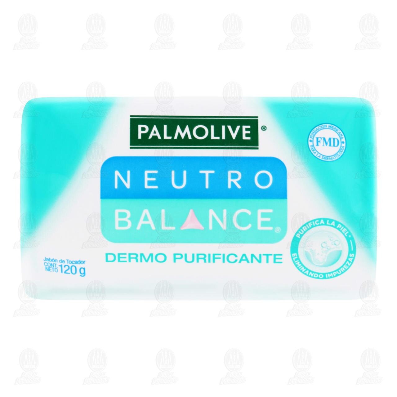 Jab&oacute;n en Barra Palmolive Neutro Balance Dermo Purificante, 120 gr.