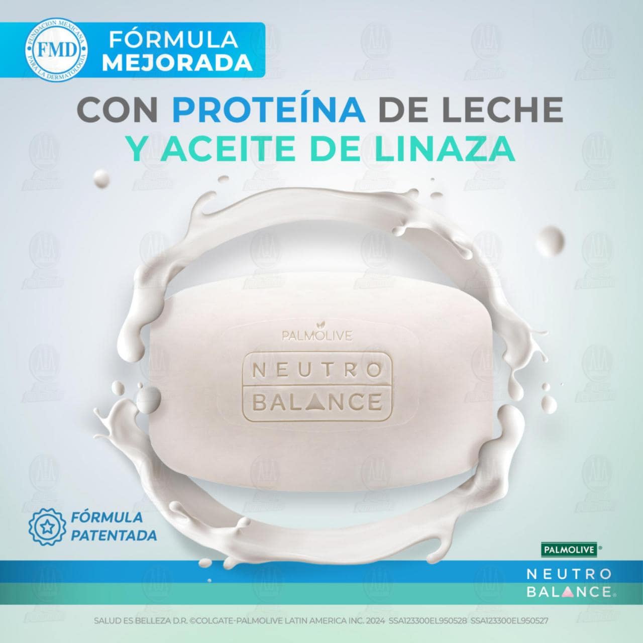 Pack Jab&oacute;n en Barra Palmolive Neutro Balance Dermolimpiador, 4 pzas de 120 g c/u. image number 3