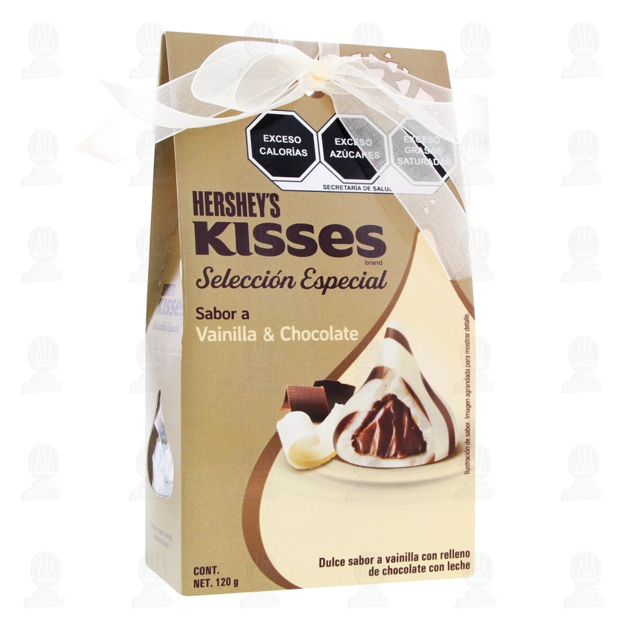 Imagen para Chocolate Kisses de Hershey´s selección Especial Vainilla & Chocolate, 120 gr.