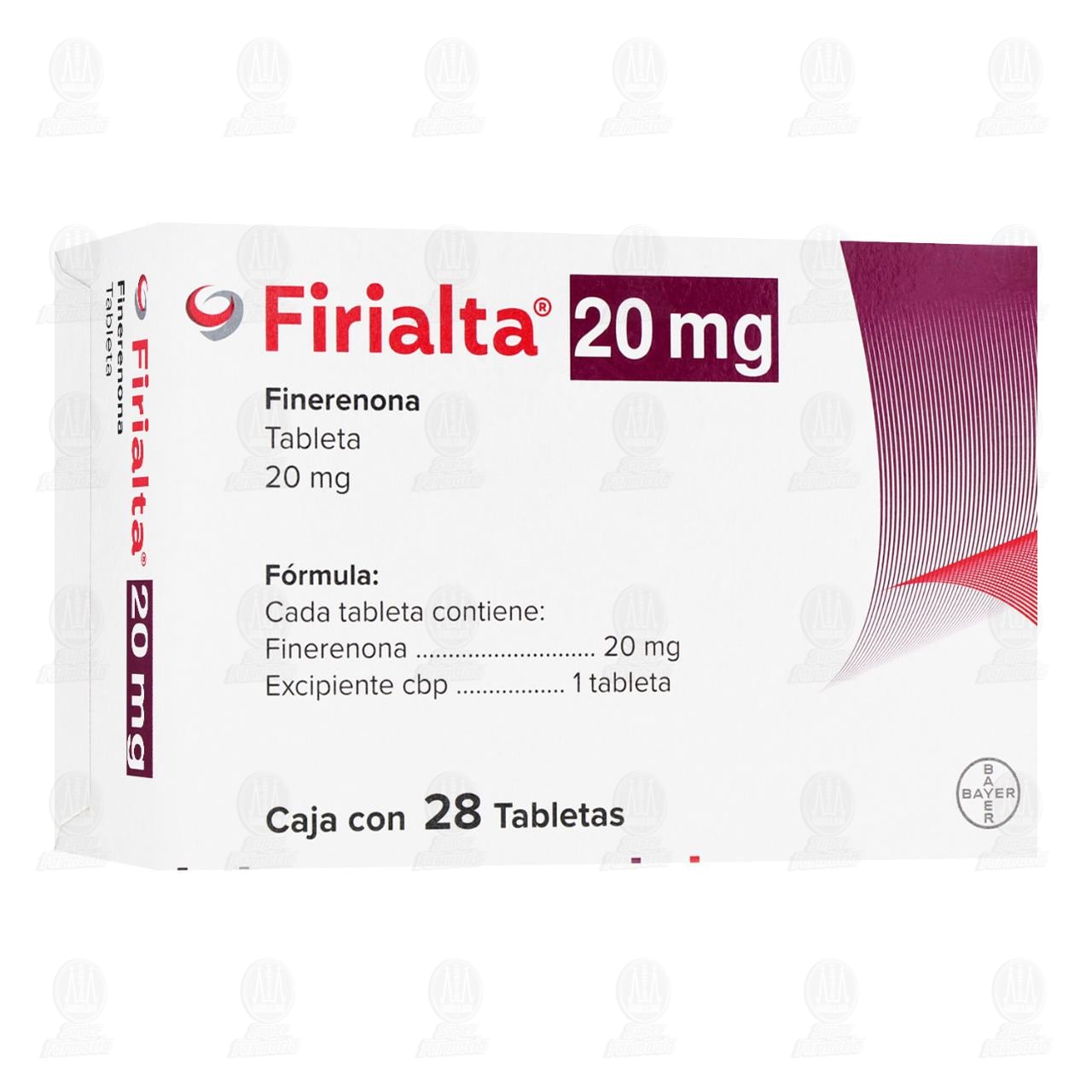 Imagen para Firialta 20 mg, 28 Tabletas.