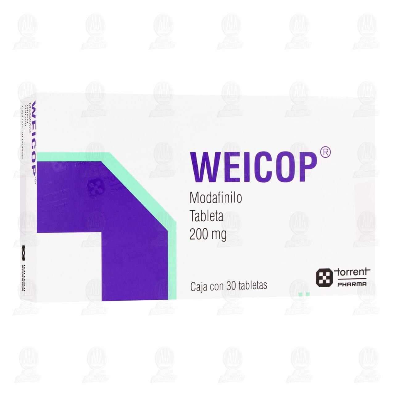 Weicop 200 mg, 30 Tabletas. image number 0