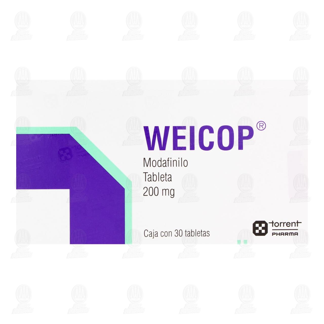 Weicop 200 mg, 30 Tabletas. image number 1