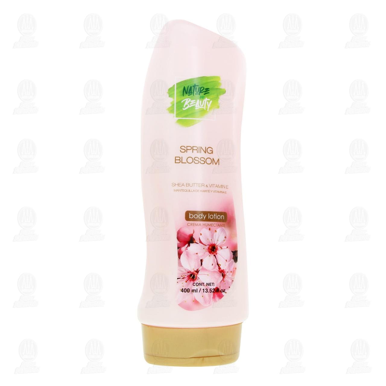 Imagen para Crema Humectante Nature and Beauty Spring Blossom, 400 ml.