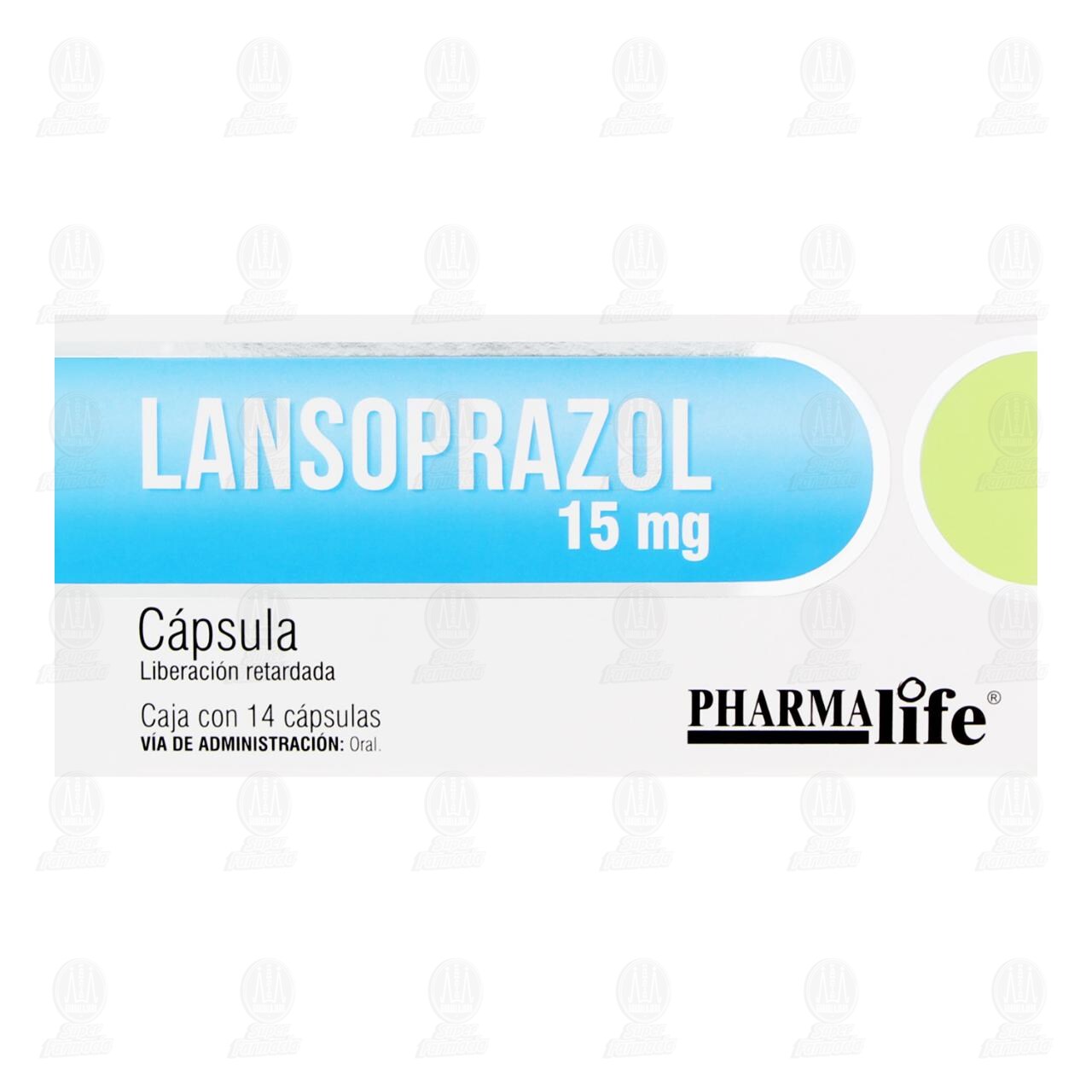 Lansoprazol 15 mg, 14 C&aacute;psulas Pharmalife. image number 1