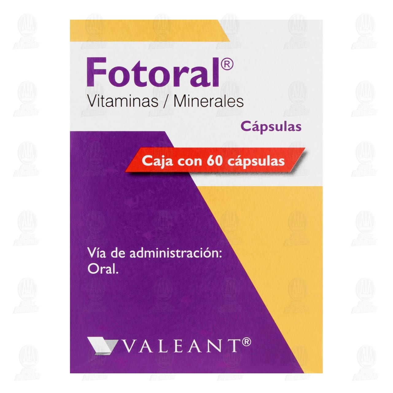 Fotoral, 60 C&aacute;psulas. image number 1
