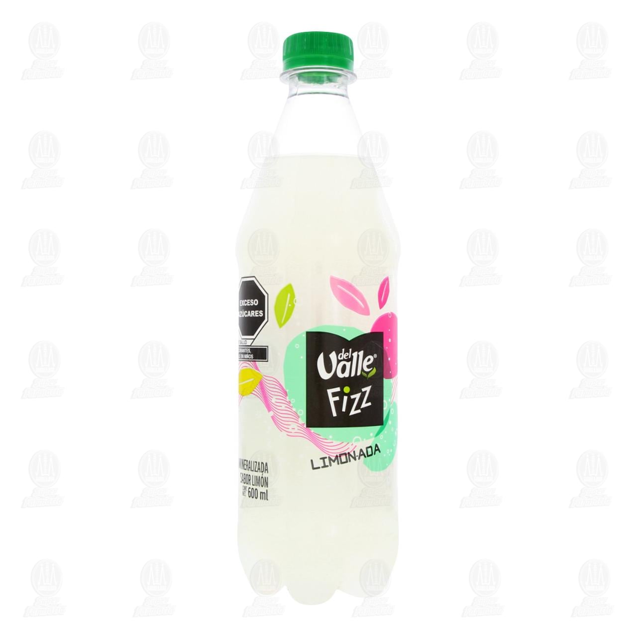Imagen para Agua Mineralizada Limon-ada Del Valle Fizz Sabor Limón, 600 ml.