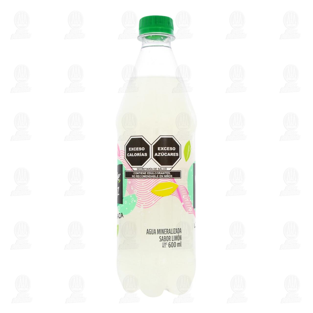 Agua Mineralizada Limon-ada Del Valle Fizz Sabor Lim&oacute;n, 600 ml. image number 2