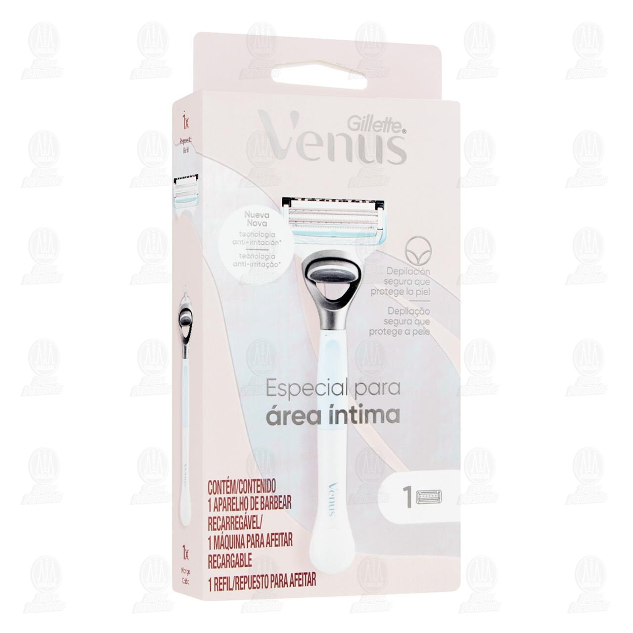M&aacute;quina para Afeitar Venus &Aacute;rea &Iacute;ntima, 1 pz.