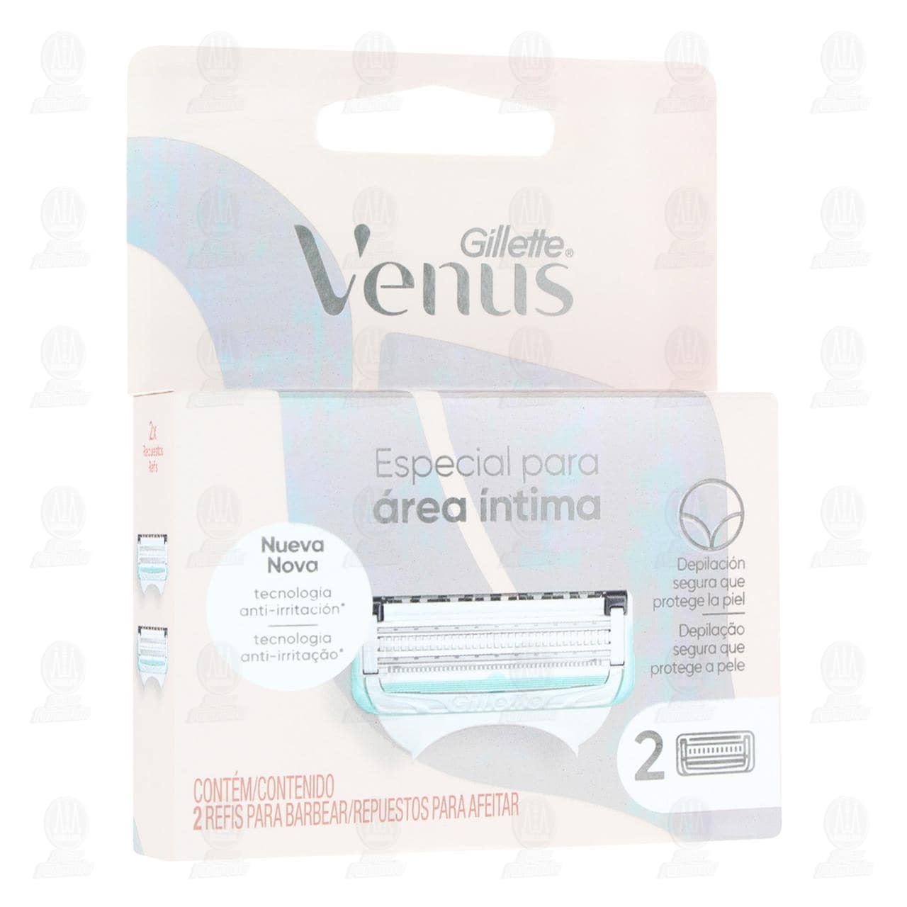 Imagen para Repuestos para Máquina de Afeitar Gillette Venus Área Íntima, 2 pzas.