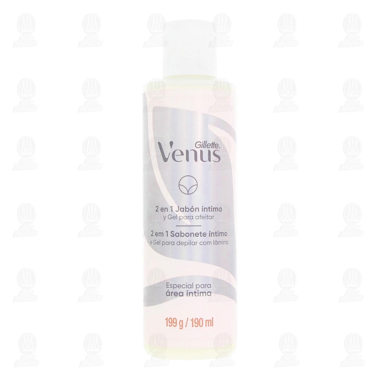 Jabón 2 en 1 Gillette Venus Jabón Íntimo y Gel para Afeitar, 190 ml. image number 1