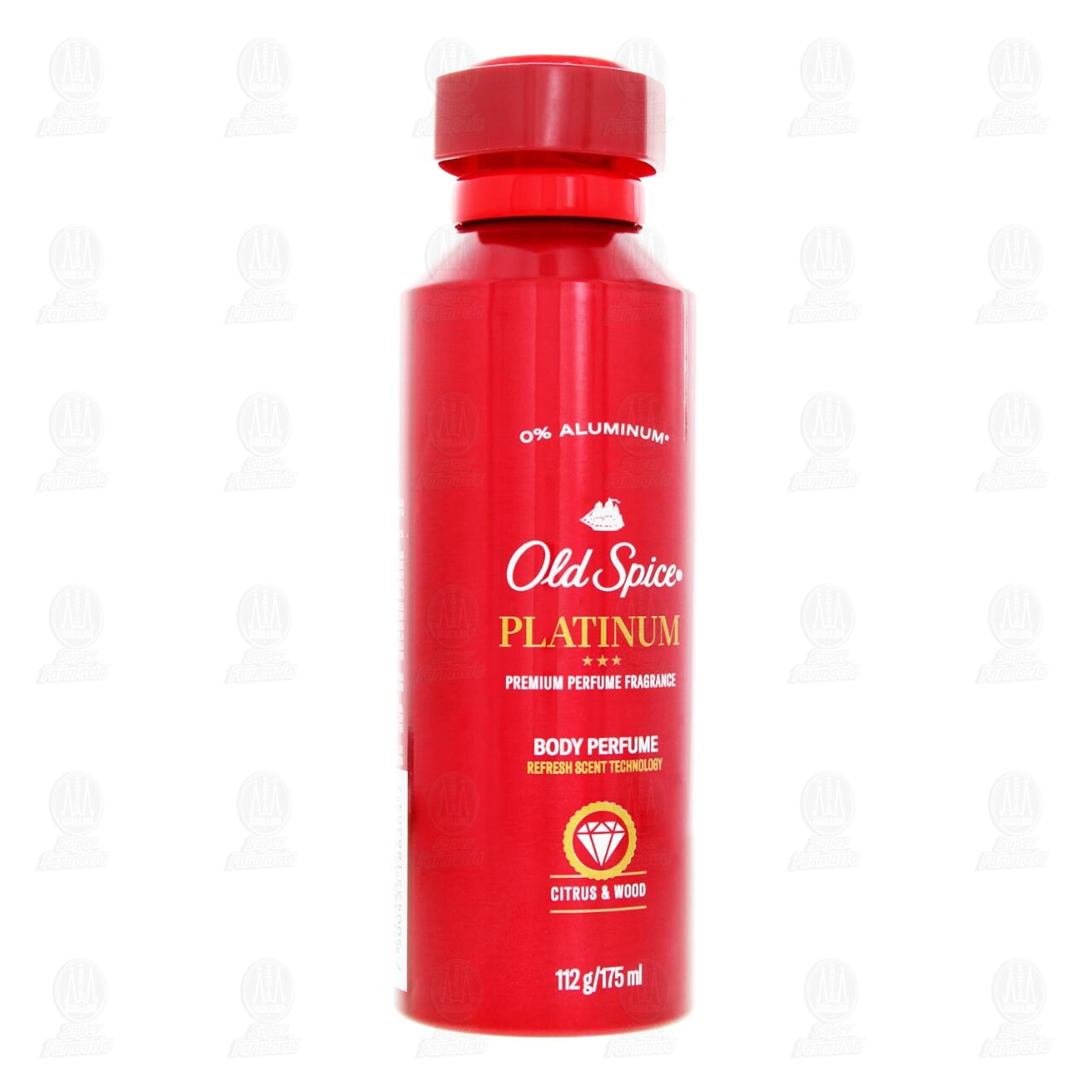 Desodorante Old Spice Platinum en Spray Citrus & Woof, 175 ml. image number 0