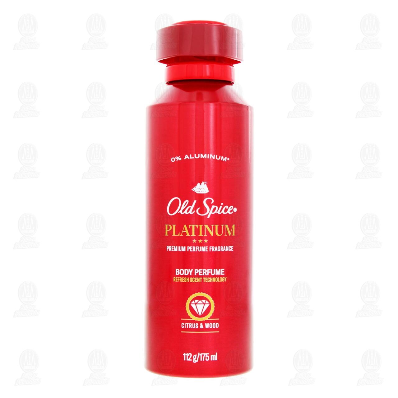 Desodorante Old Spice Platinum en Spray Citrus & Woof, 175 ml. image number 1