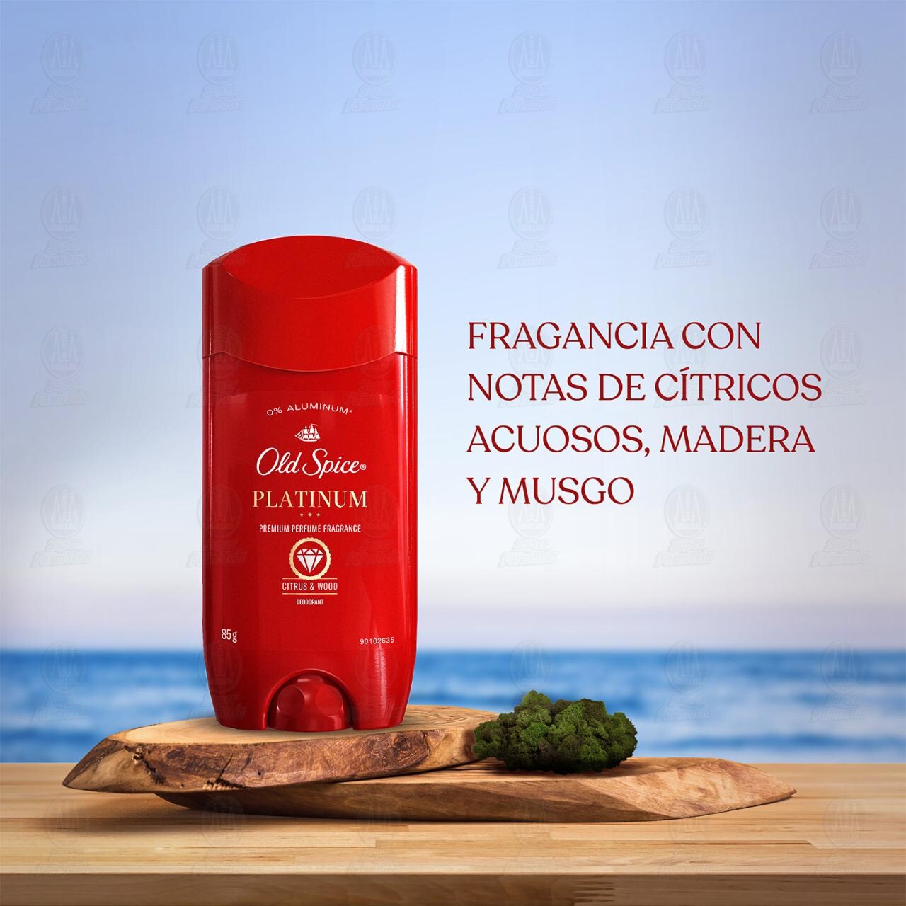 Desodorante Old Spice Platinum en Barra Citrus & Woof, 85 gr. image number 2