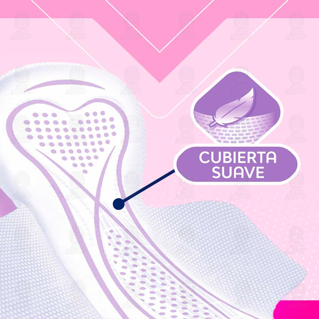 Toallas Femeninas Post-Parto Saba Maternidad Cubierta Suave, 10 pzas. image number 3