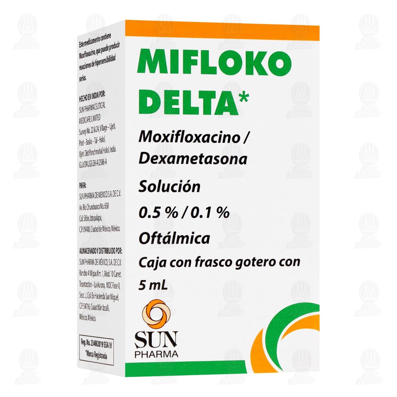Imagen para Mifloko Delta 0.5%/0.1% Solución Oftálmica, 5 ml.