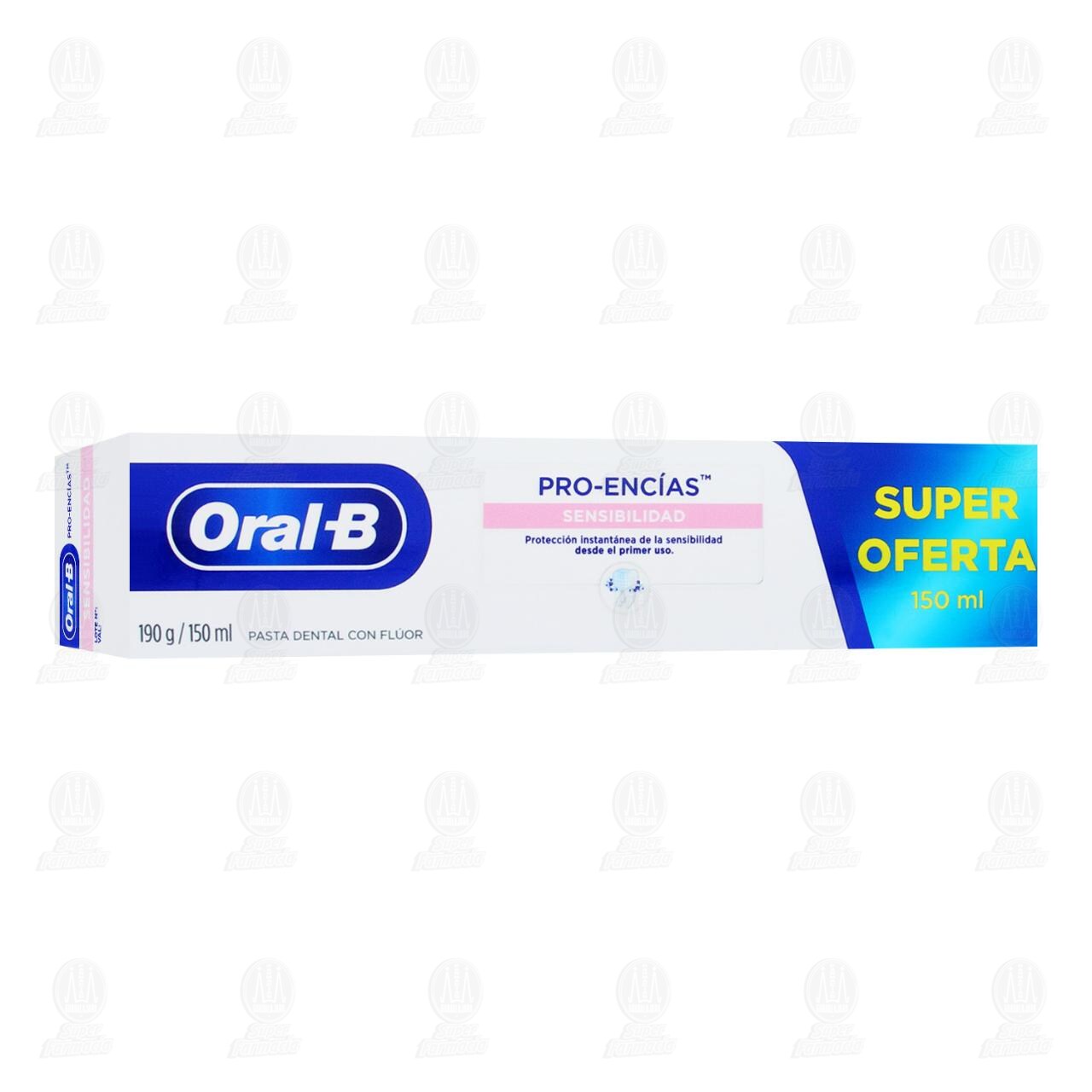 Pasta Dental Oral-B Pro-Enc&iacute;as Sensibilidad, 150 ml.