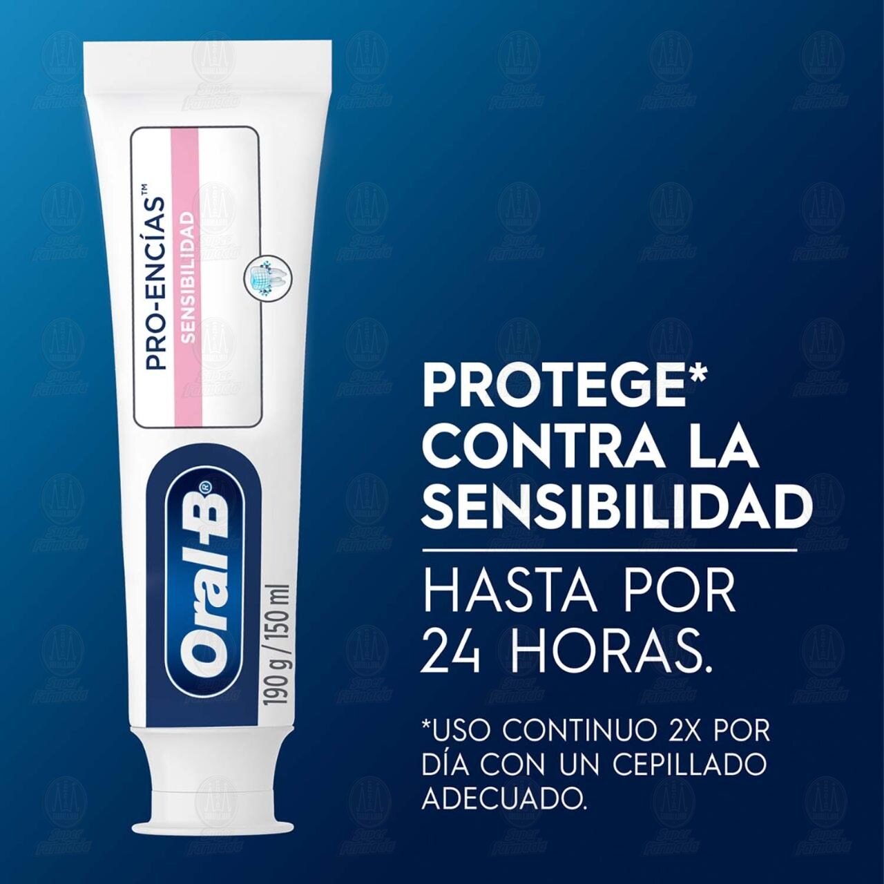 Pasta Dental Oral-B Pro-Enc&iacute;as Sensibilidad, 150 ml. image number 3