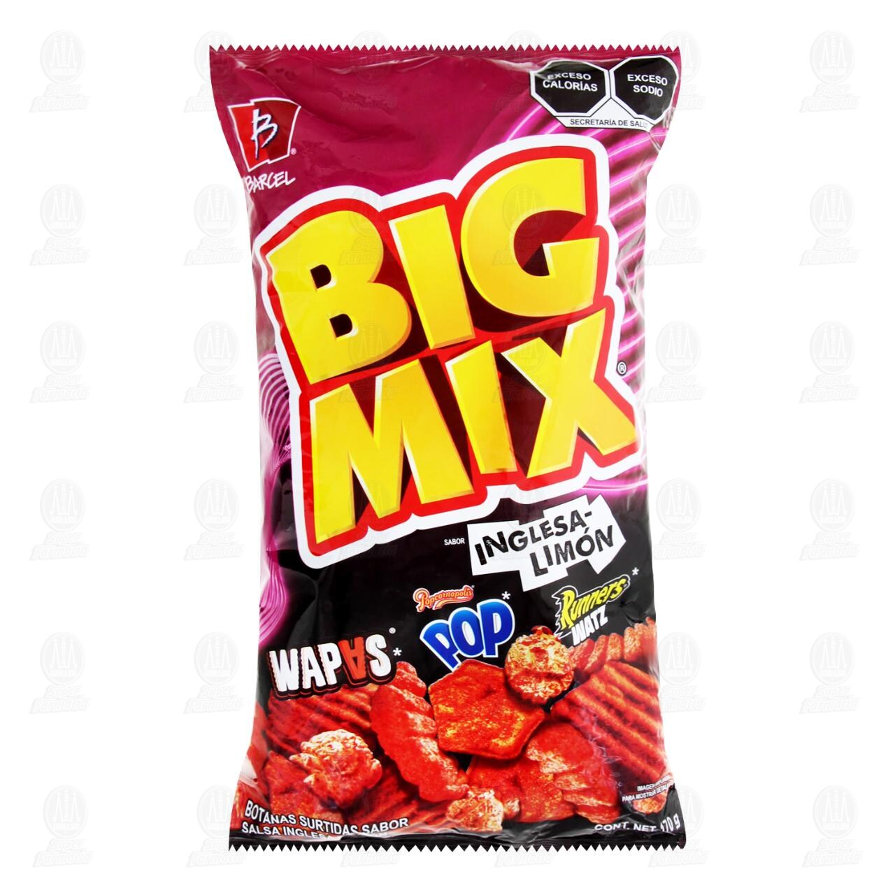 Botana Big Mix Sabor Inglesa-Lim&oacute;n, 170 gr. image number 0