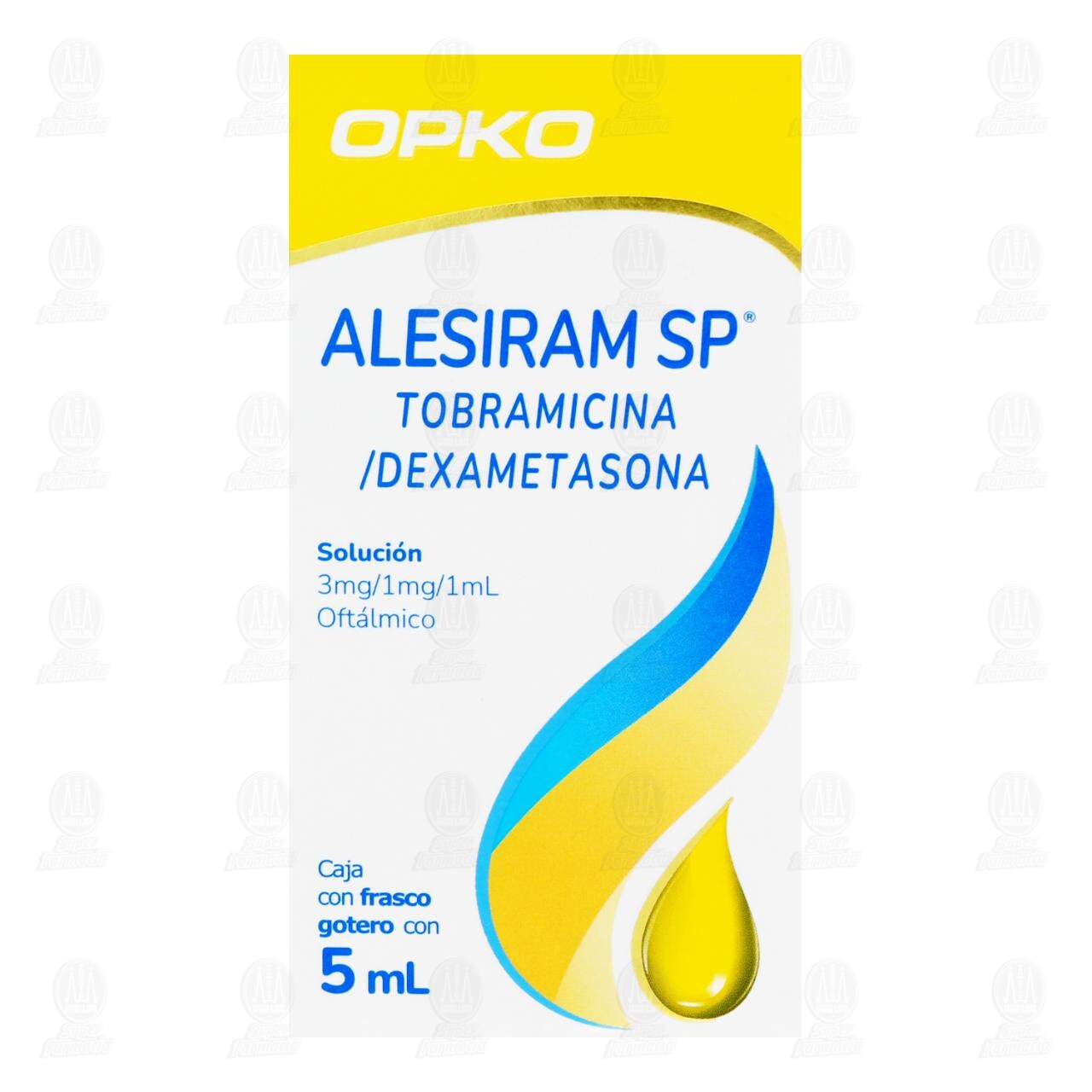 Alesiram SP 3mg/1mg/1ml Soluci&oacute;n Oft&aacute;lmica, 5 ml. image number 1