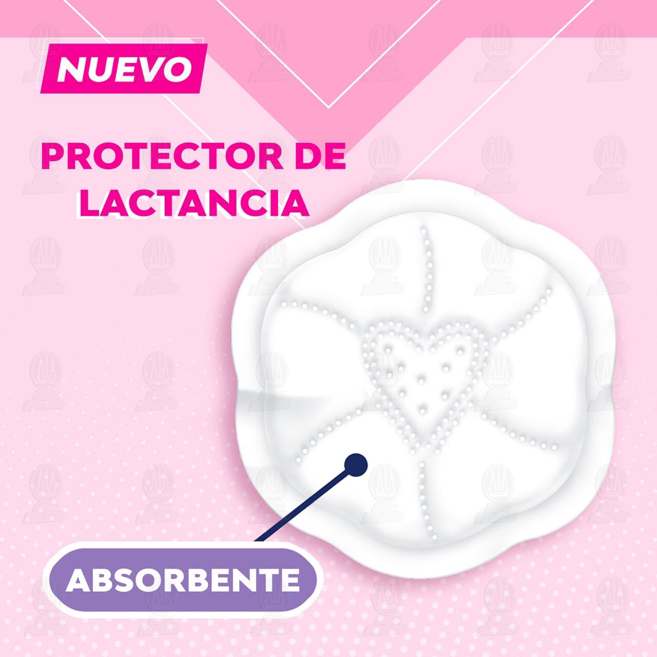 Protectores de Lactancia Saba Maternidad,12 pzas. image number 2