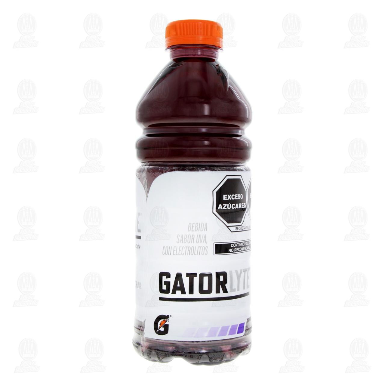Bebida Gatorlyte con Electrolitos Sabor Uva, 591 ml.