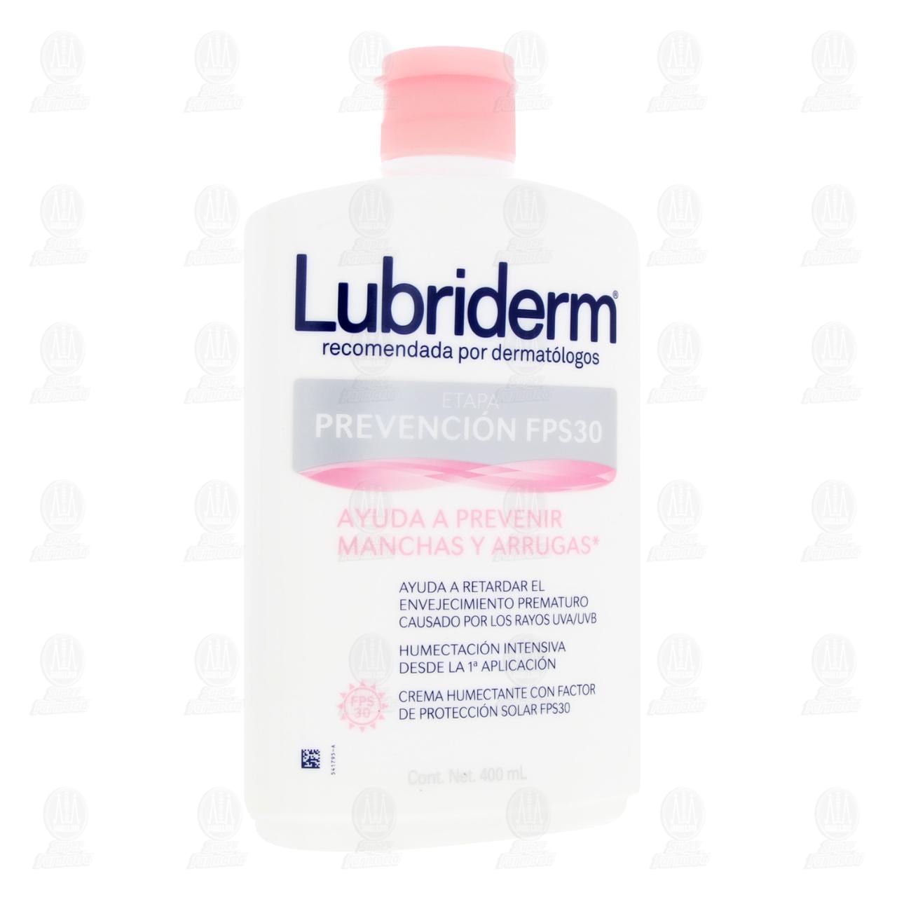 Crema Corporal Lubriderm Prevención FPS30, 400 ml. image number 0